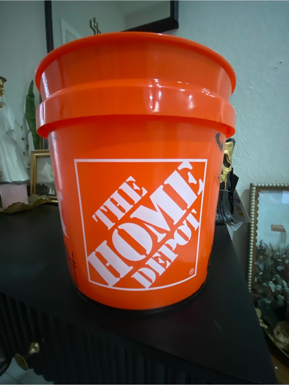 The Home Depot Orange Halloween 2026 Bucket